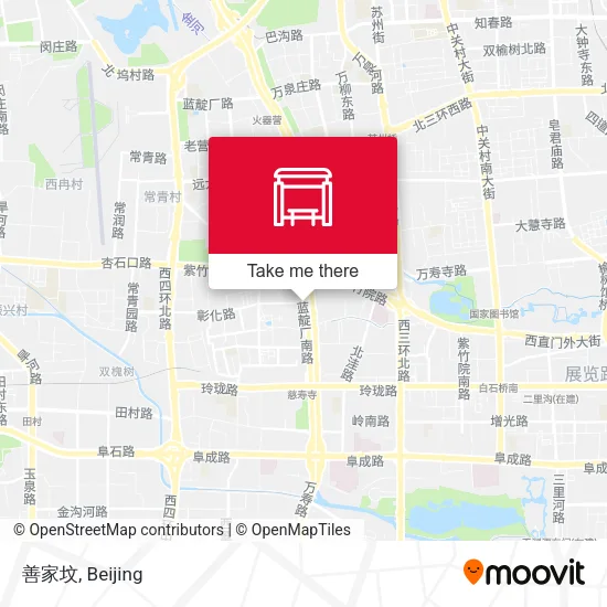 善家坟 map