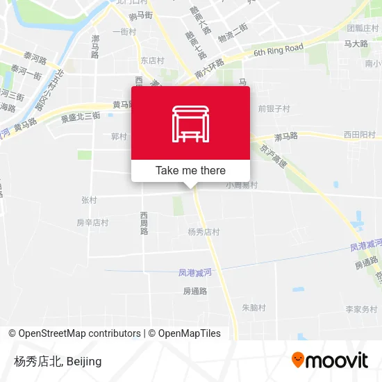 杨秀店北 map