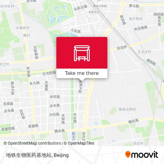 地铁生物医药基地站 map