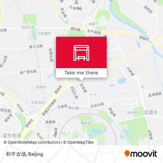 和平农场 map