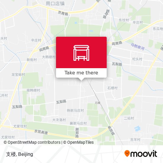 支楼 map