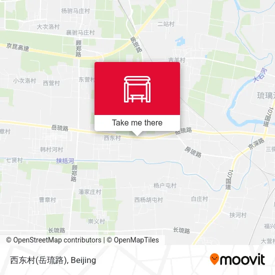 西东村(岳琉路) map