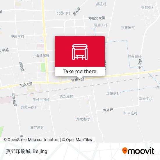 燕郊印刷城 map