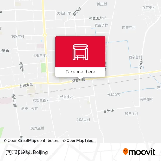 燕郊印刷城 map