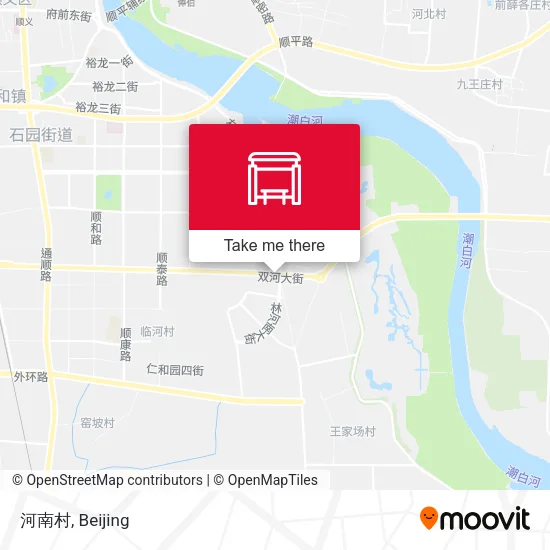 河南村 map