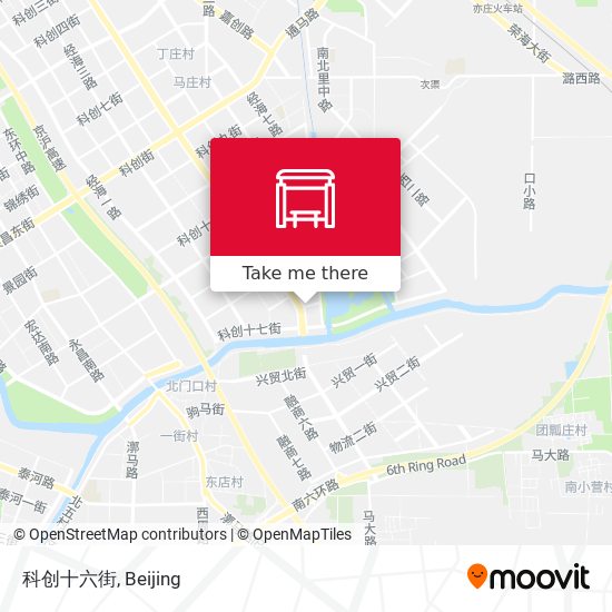 科创十六街 map