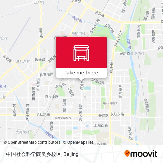 中国社会科学院良乡校区 map