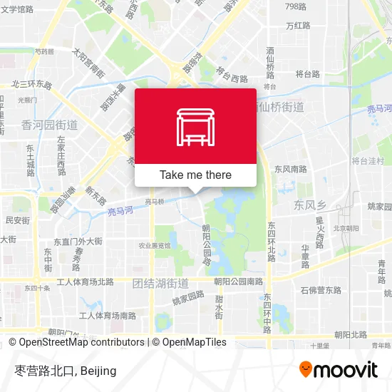 枣营路北口 map