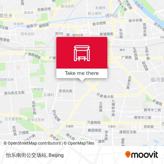 怡乐南街公交场站 map