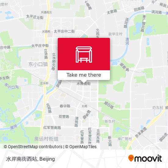 水岸南街西站 map
