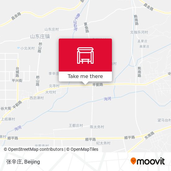 张辛庄 map