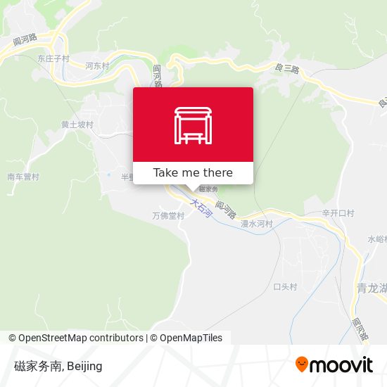 磁家务南 map