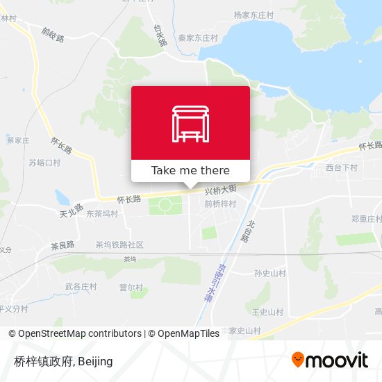桥梓镇政府 map