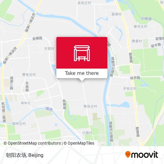 朝阳农场 map
