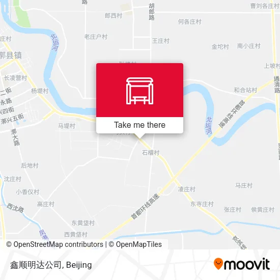 鑫顺明达公司 map