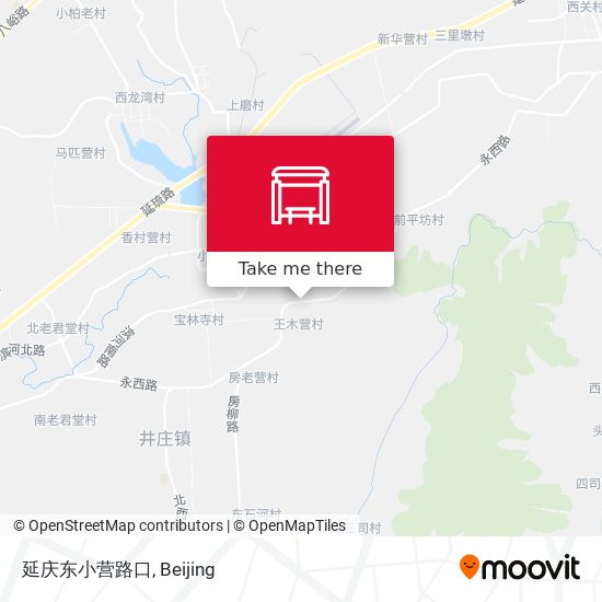 延庆东小营路口 map