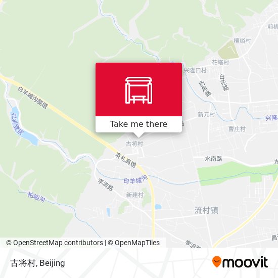 古将村 map