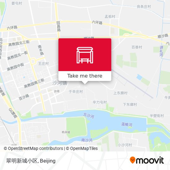 翠明新城小区 map
