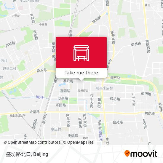 盛坊路北口 map