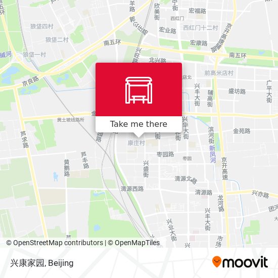 兴康家园 map
