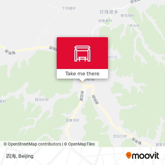 四海 map