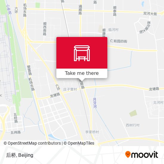 后桥 map