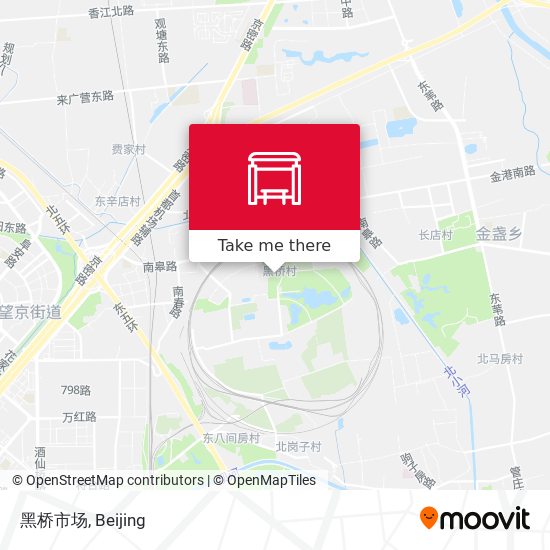 黑桥市场 map