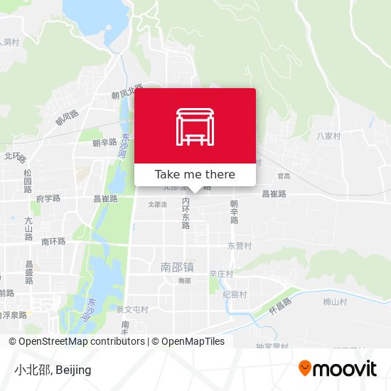 小北邵 map