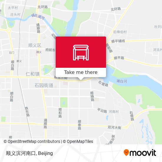 顺义滨河南口 map