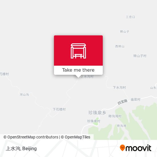 上水沟 map