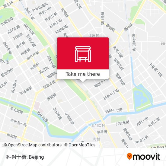 科创十街 map