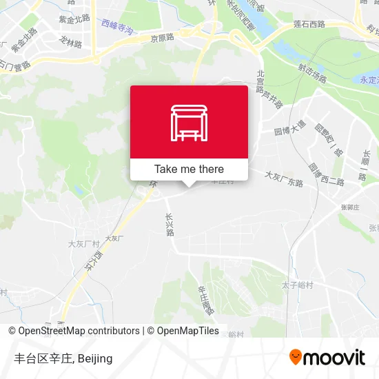 丰台区辛庄 map