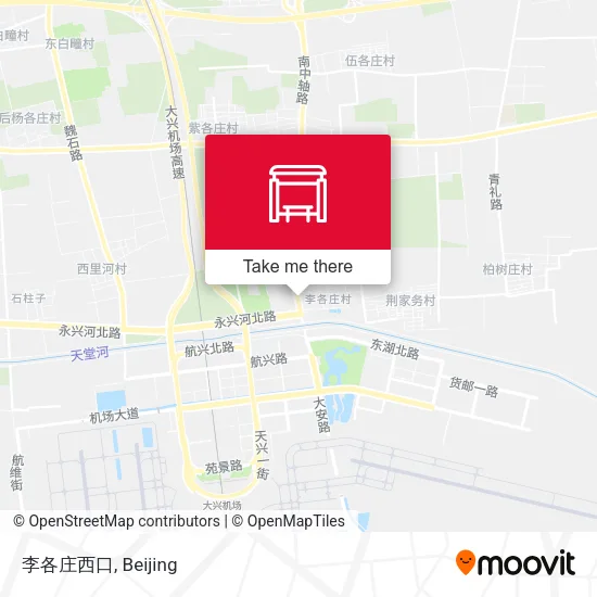 李各庄西口 map