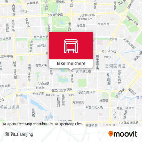 蒋宅口 map