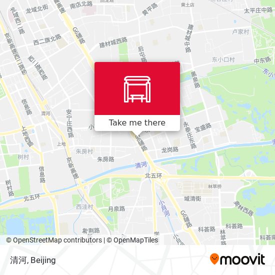 清河 map