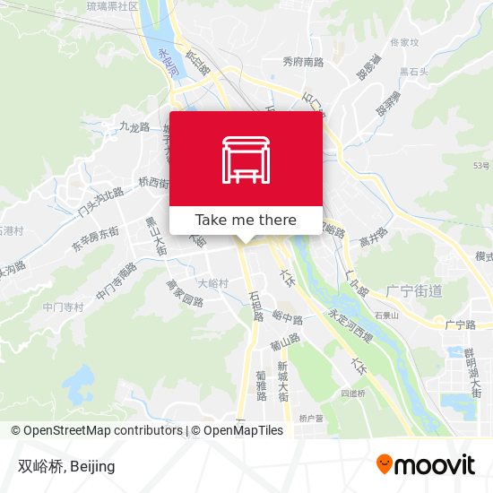 双峪桥 map
