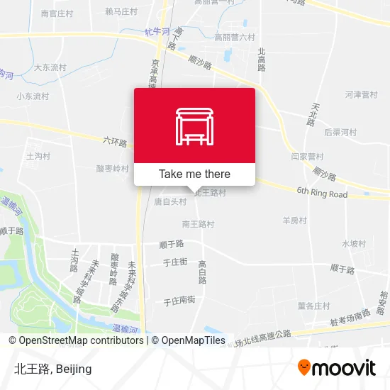 北王路 map