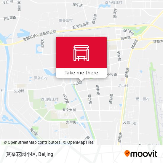 莫奈花园小区 map