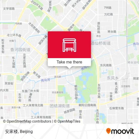 安家楼 map