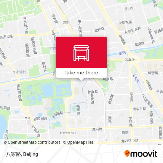 八家路 map