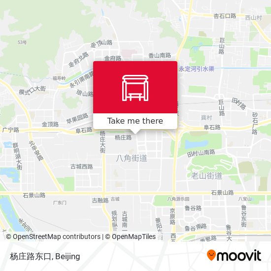 杨庄路东口 map