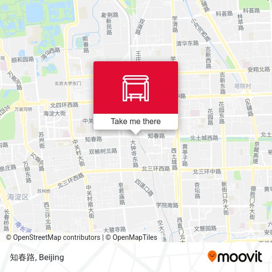知春路 map