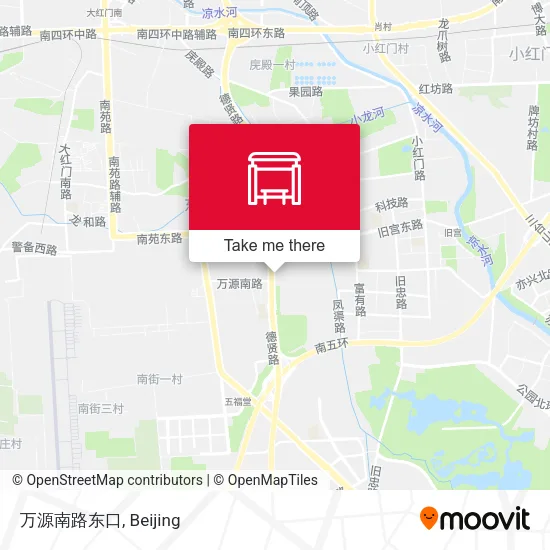 万源南路东口 map