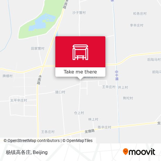 杨镇高各庄 map