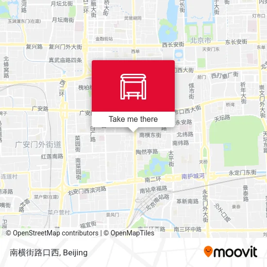 南横街路口西 map