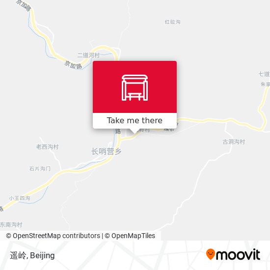 遥岭 map
