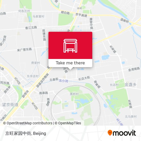 京旺家园中街 map