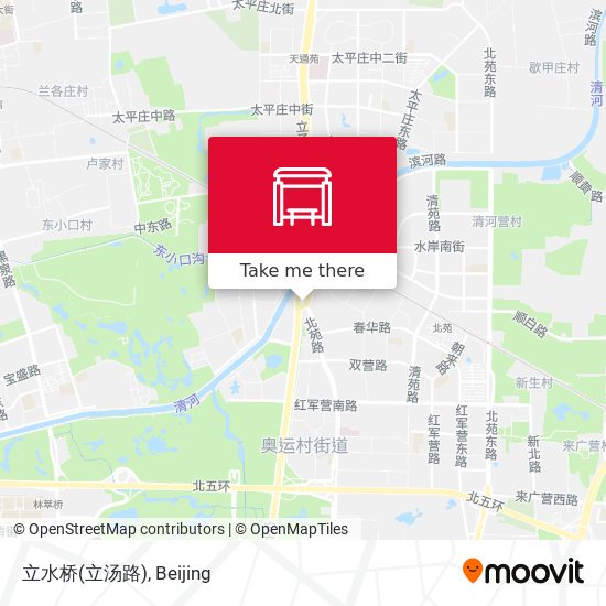 立水桥(立汤路) map