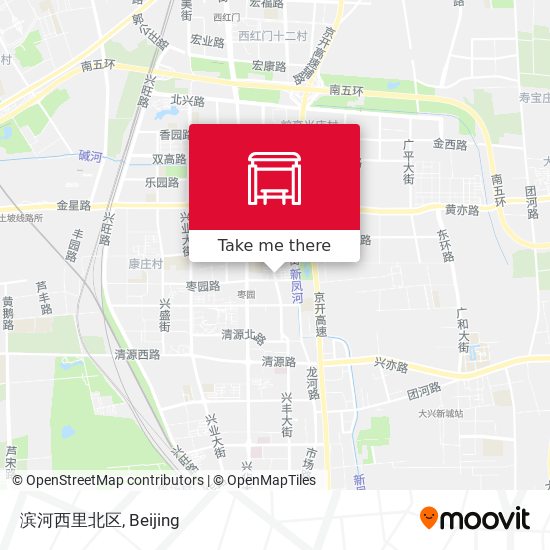 滨河西里北区 map