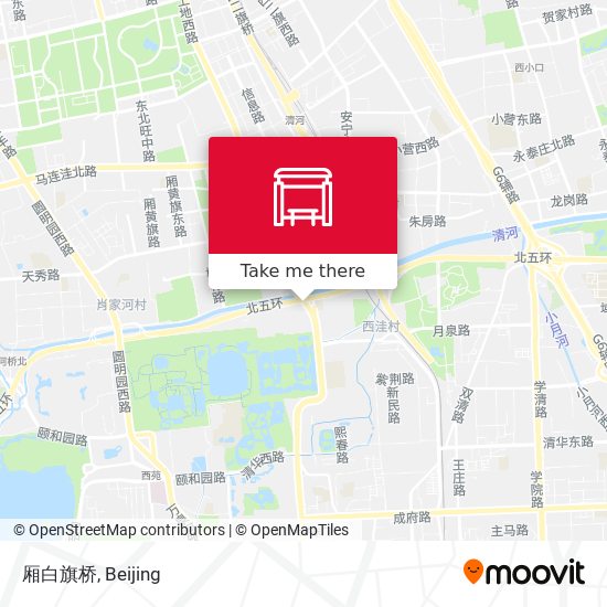 厢白旗桥 map